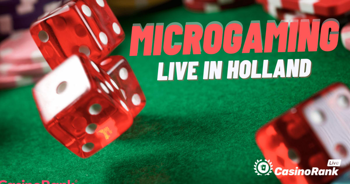 Microgaming bringt seine Online-Spielautomaten und Live-Spielothek-Spiele nach Holland