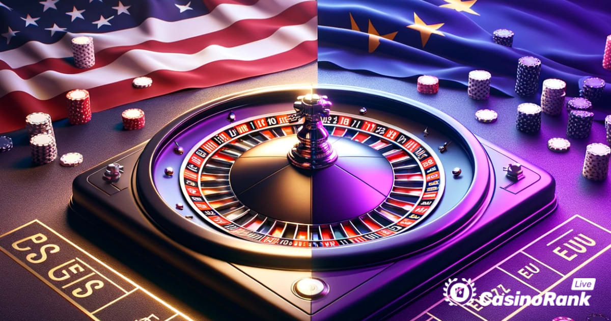 Wählen Sie amerikanisches oder europäisches Roulette in einem Live-Dealer-Spielothek