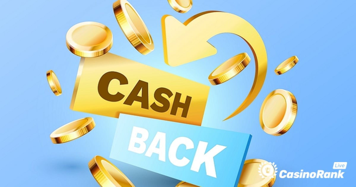 Fordern Sie wöchentlich bis zu 200 € Live-Spielothek-Cashback bei Slotspalace an