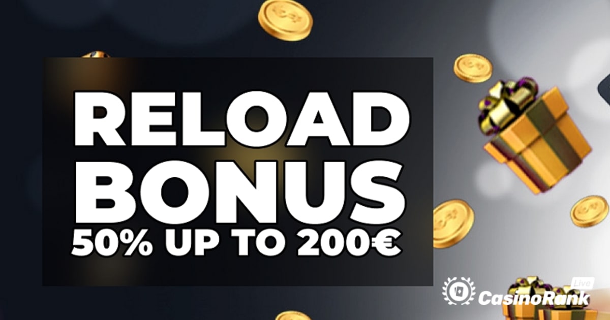 Fordern Sie bei 24Slots einen Spielothek-Reload-Bonus von bis zu 200 € an