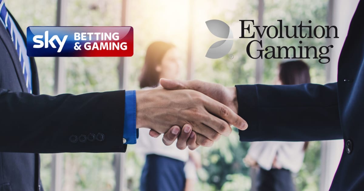 Evolution stimmt Live-Spielothek-Deal mit Sky Betting & Gaming zu